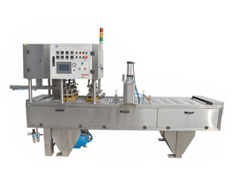 杯裝辣椒醬灌裝機(jī)Hot sauce filling machine,小身材大味道！